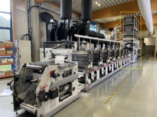 Flexo and label printing machine
